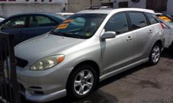 Toyota Matrix XRS - 5 speed &nbsp; Price : 6995
&nbsp;
Color: Grey
Interior:Black/Grey
&nbsp;
Year:2003
-----------------------------------------------------
Buy here, Pay Here!! In House Finance!
&nbsp;
Good Credit, Bad Credit, No Credit?
&nbsp;
With A