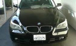 2004 BMW 530i for sale $3,500 obo, take over $350 a month payments, 164,000 miles, 2 1/2 years left on lease then you own it. Black leather interior, new clutch, 6 speed, new tuneup, new oil change, new breaks and break pads,&nbsp;brand new paint job,