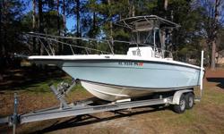 Super clean! Retired Coast Guard Veteran owned! This 2300 Century has been meticulously maintained and comes stocked with all the goodies. Vessel comes with a host of electronics, both Garmin and Furuno! Owner is also throwing in fishing rods so all you