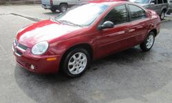 WE HAVE A 2004 DODGE NEON FOR SALE. THE MILEAGE ITS
149,978, ITS A GOOD ECONOMIC CAR AND ITS MANUAL.
THE A/C WORKS GOOD, THE COLOR ITS RED.
FOR MORE INFO CALL: --
COME AND SEE IT AT:
118 S MONTCLAIR AVE, BRANDON FL 33511