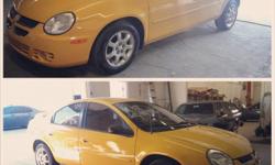 Truck/Vehicle for sale by owner in GREAT condition please contact Carrina's Auto Repair and Restoration at (602) 488-9296 and ask for Walter. Price: $3,100.00 Year: 2004 Make: DODGE Model: NEON SXT Engine: 4 CYL Color: YELLOW Mileage: 80,000 Transmission: