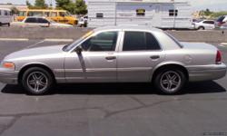 2004 FORD CROWN VIC WITH 166K MILES 8 CYL MOTOR CLOTH SEATS AUTO TRANS COLD A/C ONE OWNER NICE WHEELS SMOGGED NO TAX 702-296-4060 $2900.00