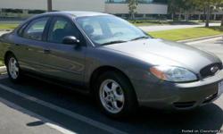 2004 FORD TAURUS - LOW MILAGE - GUARANTEED CREDIT APPROVAL WITH $1000 DOWN !
CALL 909-273-1547 ASK FOR JOHN.