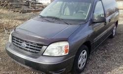 2004 Ford Freestar
mileage 150000
BASE ENGINE SIZE 3.9 L CAM TYPE Overhead valves (OHV)
CYLINDERS V6 VALVES 12
TORQUE 240 ft-lbs. @ 3750 rpm HORSEPOWER 193 hp @ 4500 rpm
TURNING CIRCLE 39.5 ft.
Features
Interior Features
Front Seats
6 -way power driver