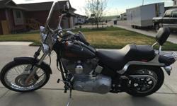 Get ready for a timeless ride with this 2004 Harley Davidson FXST Softail!&nbsp; This motorcycle features a classic and conservative styling the offers the versatility of customization.&nbsp; Whether you consider yourself mild or wild, this bike is the