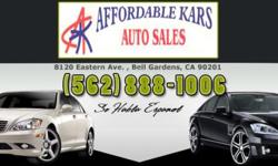 Affordable Kars Auto Sales
Af4090 .
True Price: $8995 Exterior Color: Green Fuel Type: 16G / Gasoline Drivetrain: Four Wheel Drive Transmission: Automatic Engine: 2.4L 4 Cylinder Engine Doors: 4 Dr Bodystyle: SUV Type / Title: Used Mileage: 90,596