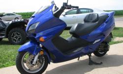 2004 Honda Reflex
2 cyl, 4-stroke,
Touring Scooter with only&nbsp;309 miles!
comfortable ride, in great shape,&nbsp; &
ready to hit the road!
Asking 2,000 or best offer! call or text Dan at 309-645-58.59