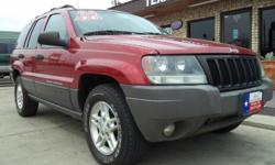 Miles: 143,148
Year: 2004
Make: Jeep
Model: Cherokee
Title: Clean
CAR FAX Guaranteed!
Features:
4X4, towing package, tinted windows, sun/moon roof, cruise control, power windows, power locks, rear defrost, A/C, heat, heated exterior mirrors, and more!
