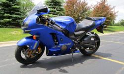 &nbsp;
Kawasaki ZX12R Ninja Sportbike. Never been dropped, a few tasteful upgrades & cosmetics, and like I said it is clean! Bike almost looks new to most people I am told.
I have a clean title ready to go. This bike has no issues, no problems, no cracks,