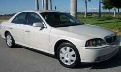 This is a 2004 Lincoln LS with a 3.0L V6 and an automatic transmission. The car is clean inside and out and full of features that include power windows, locks and seats, AM/FM/CD and steering wheel controls. This car runs and drives great with 100K miles