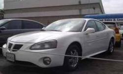 2004 Pontiac Grand Prix, white color, ABS, A/C, CD, leather, power locks, power windows, power steering, rear spoiler, tilt wheel, cruise control, dual air bags. Call or text for more info (619) 208-5705