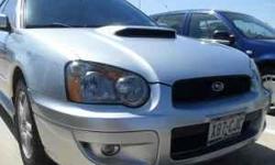 Platinum Silver Metallic 04 Subaru WRX Wagon, two owner, non smoker car. Currently has 99K miles. All maintenance up to date, with a log that includes every tank of gas since I bought it in 2005 with 18k miles on the clock. You are not likely to see a