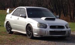 Hi i am looking to sell my 2004 Subaru Impreza Wrx Sti 6-speed AWD transmission w/ ONLY&nbsp;66100&nbsp;miles on it! Im asking&nbsp;25500 the car is in good condition well kept for the year it is and the low mileage and a decent amount of $$ put into