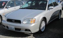 2004 Subaru Legacy AWD
Will be auctioned at The Bellingham Public Auto Auction.
Saturday, June 7, 2014 at 11 AM. Preview starts at 11 AM
Located at the corner of Kentucky & Iron Streets in Bellingham, Washington.
Call 360-647-5370 for more information or