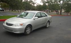 04 Toyota Camry LE model fully loaded has 173k miles and runs and drives great and I have clean texas title on it, I am asking $5200 obo please call 512-294-6337
Options:
4 cylinder engine
4 door sedan
power seats
power windows and locks
Cruise control