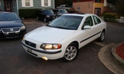 2004 Volvo S60 , automatic , very clean in and out , 2.5T , drives excellent , leather powered heated seats , power windows , power locks , key less entry with alarm system , Cd player , power sunroof and much more.
Only 108 K miles !!!!&nbsp;
I am a