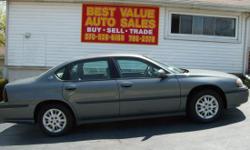 2005 Chevy Impala Luxury w/ Style room 4 family @!!! This Super sharp looking family ride has 3400 SFi V-6 motor with only 131k, Flex Fuel E85 Ethanol, Cd player, loaded with power options Cloth interior, good rubber, Child Proof locks, steering wheel