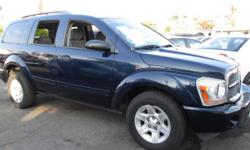 Herrera Auto Sales
He4028 .
Here Is A Really Durango Slt With Third Row Seating!!! Options Include A Strong 4.7 Motor, Cold Ac, 4X4 Transmission, Ally Wheels, Power Windows And Power Locks!!! This Suv Is Priced To Sell Fast And We Can Finance Almost
