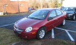 2005 Dodge Neon
124,845 miles
Air Conditioner
AM/FM/CD Player
Power Locks
Very Clean
We provide opportunities where others can not by offering GUARANTEED FINANCING! If we can't get you approved we will give you $500.00 We also put a 90 day/4,500 mile