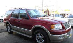 Herrera Auto Sales
He4028 .
Price: $9295 Exterior Color: Burgandy Interior Color: Tan Fuel Type: 28G / Gasoline Drivetrain: n/a Transmission: Automatic Engine: 5.4L 8 Cylinder Engine Doors: 4 Dr Bodystyle: SUV Type / Title: Used Clear Title Mileage: