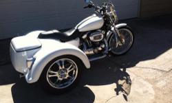 DFT trike conversion, tri stage paint. Perfect condition. Must see. Garage Kept https://www.cacars.com/vMotorcycle/Harley_Davidson/Sportster_Trike/2005_Harley_Davidson_Sportster_Trike_for_sale_1012803.html