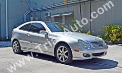 2005 Mercedes Benz c230 Kompressor Coupe - Leather, Pano, loaded
&nbsp;
SEBASTIAN: 305-815-7258 (ENGLISH/SPANISH)
OFFICE : 305-948-1111
Visit our website for more info and more inventory...
http://triasauto.com
This Mercedes Benz C230 Kompressor Coupe is