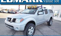 Edmark Value Lot
727 11th Av. N. Nampa ID 83687
Call 208-350-8489
2005 Nissan Frontier LE 4X4 Crew Cab 4dr Truck: 
How would you like cruising home in this great-looking 2005 Nissan Frontier? This spirited machine can turn the everyday driver into a
