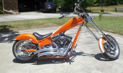 THIS IS A 2005 AMERICAN IRONHORSE TEXAS CHOPPER SELLING FOR $15,000.00. THIS BIKE IS BEAUTIFUL, A REAL HEAD TURNER AND SHE HANDLES GREAT. SHE HAS NEVER BEEN WRECKED OR LAID DOWN. NEW ENGINE. FULL CHROME! THE ENGINE IS A 111 DYNO OUT AT 118???VERY, VERY