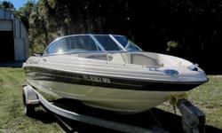 This 2005, Sea Ray 180 Sport is by far the cleanest and best maintained on the market! 1V PLAY has been extremely well maintained inside and out and it shows! This was a fresh water boat and brought to Florida having 50 engine hours. She is currently at