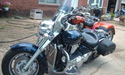 2005 vulcan 2000, 22,000 miles. with tons of extras, which includes vance& hines pipes, engine guard, floorboards, kuryakyn grips, highway pegs, and mirrors, windhield, baron's big air kit, tour pak trunk, pillion seat. pus much more, great bike in above
