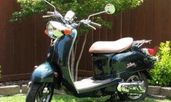 SUPER CLEAN, LIKE NEW!!&nbsp; Low miles, New Tires, Engine mods, and much more. Registration just paid and best of all, all you need is a Drivers Licence to operate and register..... (NO SPECIAL MOTORCYCLE LICENCE NEEDED) 85MPG and has a top speed of