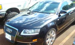 2006 Audi A6 3.2L sedan, black/black, only 32,000 miles! Must sell! Serviced regularly! New front tires, front rotors and brake pads, factory wiper blades. Great condition, smooth ride, cold A/C, tinted windows with new safety inspection!
$23k
Call Jen @