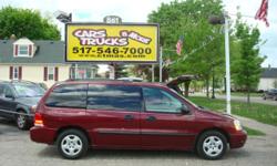 One Owner, Garage Kept , Non-Smoking Vehicle. This Super-Nice Ford Freestar is available at Cars Trucks & More in Howell, MI.
Very clean interior, runs and drives great. 3rd Row Seating for (7) passengers !
Front-Wheel Drive, 4-door, loaded with power