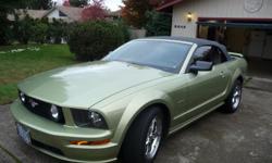 2006 Ford Mustang GT Convertible with aftermarket Roush Super Charger Engine
Warranty on Roush Engine
Mileage 23,000
AC
Heated Seats - Chrome Wheels ? 5 speed transmission
Leather Interior
This a beautiful fast car that has been garage stored. This is a