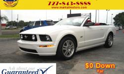 Bad Credit OK Here !! 
Markal Motors, Inc.
3606 US 19 New Port Richey, FL 34652
--
--/Backpage/14368619/Details.aspx" rel="nofollow">
2006 Ford Mustang GT Premium Convertible
$14,995
Year:
2006
Make:
Ford
Model:
Mustang
Trim:
GT Premium Convertible
Stock