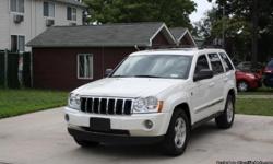 Thank you for viewing this well maintained 2006 Jeep Grand Cherokee. This sporty SUV is in
great overall condition and has a beautiful color combination. The white paint shows
excellent and the interior shows only minor wear. You are getting a clean car