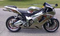I currently have a 2006 Kawasaki Ninja ZX636-R for sale. This bike has 13,733 miles on it. It has new tires, and we just serviced it, it's ready to ride anywhere. this bike runs and rides great. It has a polished frame, swing arm and rims, tinted