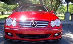 Mercedes-Benz CLK350 up for sale, exotic Red color with tan interior.Has very low mileage only 52kmiles. The car is in perfect&nbsp; condition in and out.&nbsp; Runs and drives like new. Always been serviced at Mercedes dealership. Just serviced and
