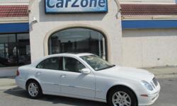 2006 MERCEDES-BENZ E350 | Alabaster White with Tan Leather Interior | Awarded an 'Honorable Mention' by Edmund's 2005 Editors' Most Wanted List for Sedans Over $35,000, the Mercedes E350 was also named Edmund's 'Most Wanted.' They cited ''a pleasant blend