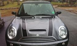 SPRING IS ALMOST HERE, YOU WILL LOVE THIS CAR.....2006 MINI COOPER S, 74,000 MILES, 6 SPEED,&nbsp;DRK GRAY W/BLK STRIPES, PANORAMIC ROOF, HARMAN KARDON SOUND SYSTEM, CD, PWR WINDOWS/LOCKS, AC, REAR SPOILER, FUN TO DRIVE, STORED IN THE WINTER,