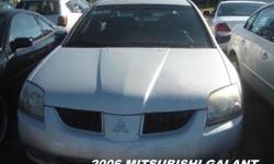 THIS 2006 MITSUBISHI GALANT HAS ICE COLD AIR, POWER WINDOWS, POWER DOOR LOCKS, CD PLAYER, CLOTH INTERIOR.
COME CHECK IT OUT AT: BARGAIN AUTO MART, INC. 5940 58TH STREET N, KENNETH CITY, FL 33709.
OR GIVE US A CALL AT:&nbsp; --