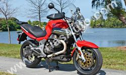 2006 Moto Guzzi Breva 1100 - Free Helmet with purchase
Visit our website for more photos and more inventory... www.triasauto.com
Buy Here - Pay Here Financing available...
Layaway Programs - 90 Days same as Cash
Power for this 2006 Moto Guzzi Breva comes