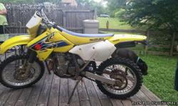 2006 Suzuki DRZ/W Clean Title
2 stroke w/ New: Battery, Chain, Plugs and Back Tire
Kept indoors out of the elements, Good Condition
Purchased for $6400 Will Sell for $3000 OBO
Clean Title/CASH ONLY