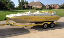 2006 Tahoe Deck Boat, Excellent Condition, One Owner, Very Low Usage.