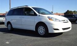 THIS SIENNA LE IS PERFECT FOR THE LARGE FAMILY ON A SMALLER BUDGET. Please give me a call to set an appointment to see this beautiful Toyota Sienna LE van. This van is perfect for anyone who is trying to reestablish there credit with a small amount of