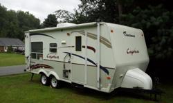 Coachman Captivia 20 ft with rear slide making it 24ft. Full bath,&nbsp;Heat, A/C kitchen w/ stove, fridge. Can sleep upto 8. call (845)527-5578.