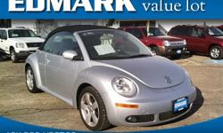 2006 VW New Beetle Convertible: 
? 72,678 miles
? 2.5 liter V5 engine
? Automatic FWD Transmission
Car is nice to drive, in great shape,local trade. 
I take trades, any vehicle, in any condition, paid for or not. Bring it here for an appraisal
Our finance