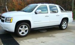 Contact only by mail : prox0debrafogerty@tenup.com 2007 Chevy Avalanche LTZ 4 Wheel Drive with 72,587 Original miles 5.3 V8 SFI Flex Fuel Engine, Automatic Transmission with Tow/Haul Mode and Towing Package with Traction control. White Exterior and Light