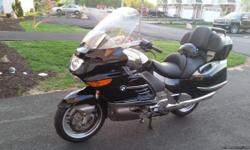 2007 BMW K 1200 LT, Very clean with low miles!! 13,173 miles.
Perfect and very comfortable on the road for any long road trips.
Has some road wear, and scratches.&nbsp;
Condition: Used
Year: 2007
VIN : WB10559AX7Z3320
Exterior Color: Black