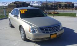 Every once in a while, a very unique gem comes floating by. This 2007 Cadillac DTS with heated leather and a sunroof, which has a 4.6 V8 Northstar with only 83,000 spins on. It's truly a one of a kind for the VERY GREAT SHAPE that it's in. for more info
